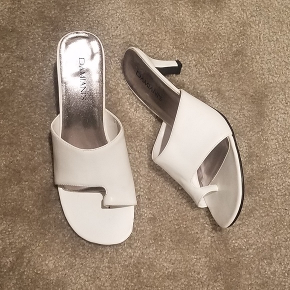 Damiani Shoes - NEW White Damiani's Sandals Damiani Shoes - NEW White Damiani's Sandals